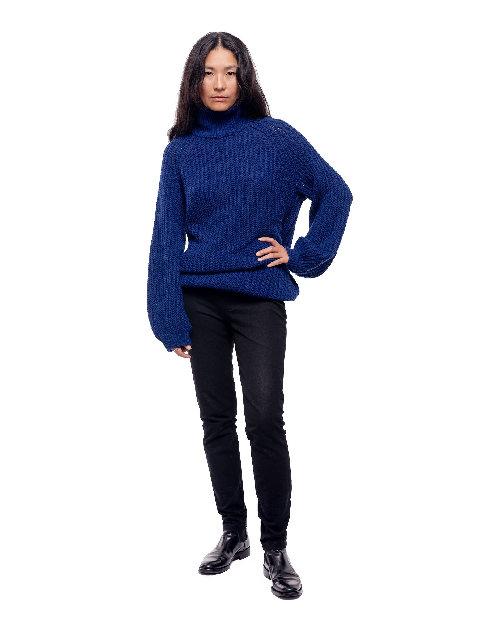Pull Fluff Bleu Klein B - Sweater FLUFF - Klein Blue