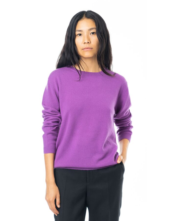 FEATHER Mauve 698x901 - Sweater FEATHER - Klein blue