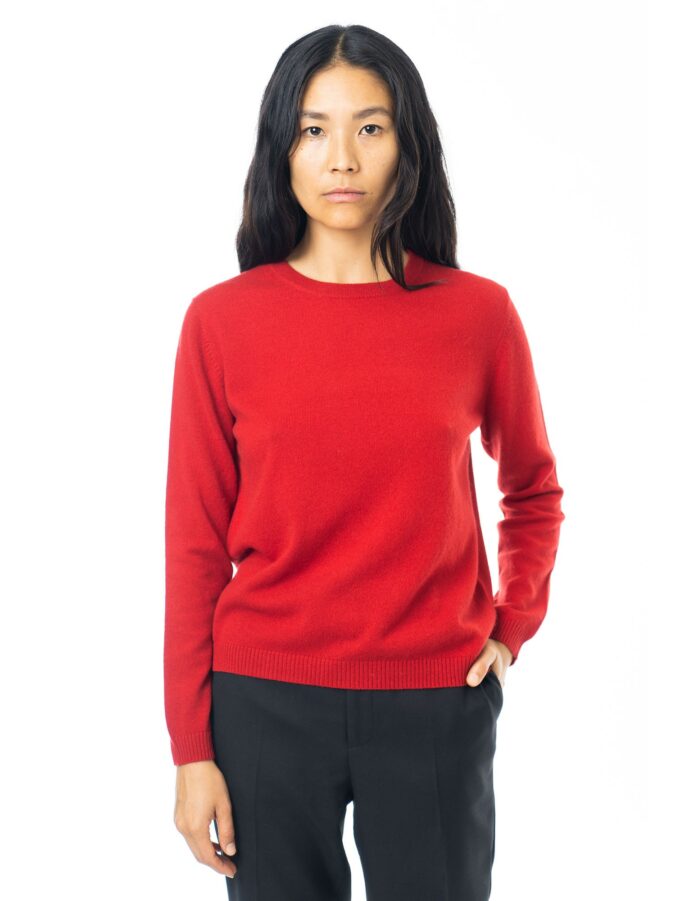 FEATHER Cherry 698x901 - Sweater FEATHER - Cherry