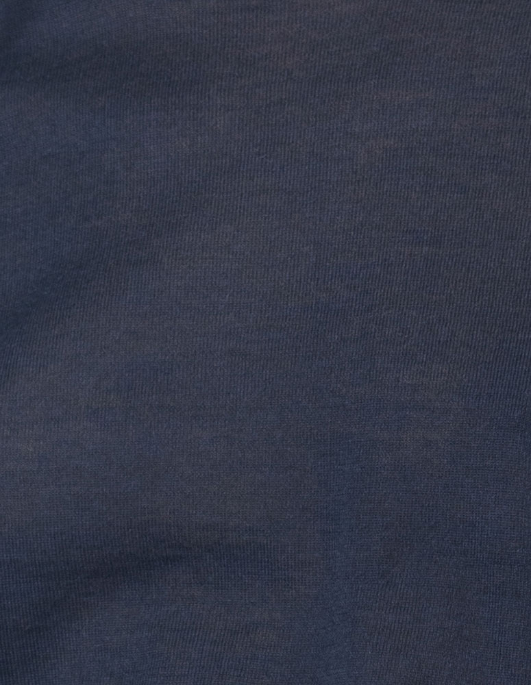 Fine - Pull fin en cachemire et soie couleur black blue