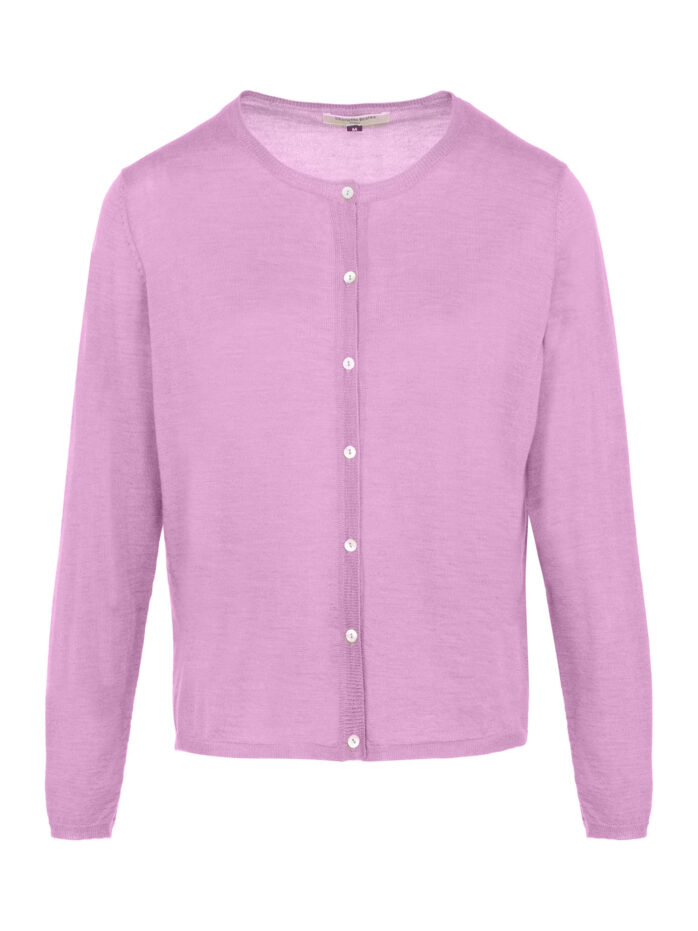 Frost Pink Devant 698x931 - Cardigan FROST - Pink