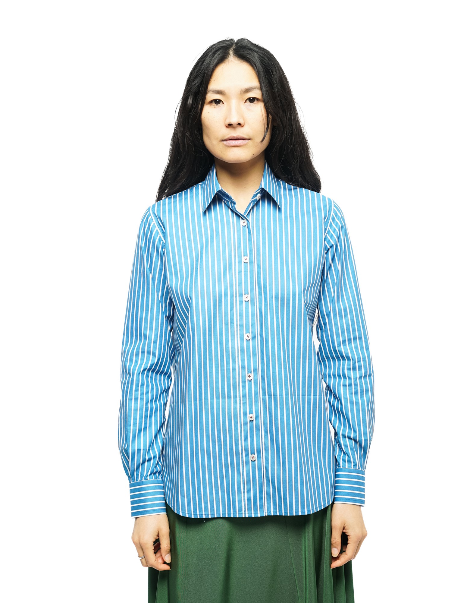 Shirt Nicole Ref 23.22.04 D - Bespoke stripes